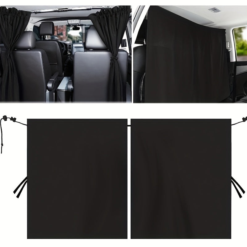 Car Sun Shades Privacy Window Sun Protection Rear Side Set