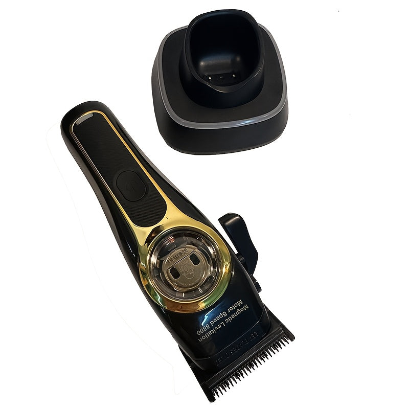 Professional Hair Clipper with USB Charging Lithium Battery for Salons Barbers