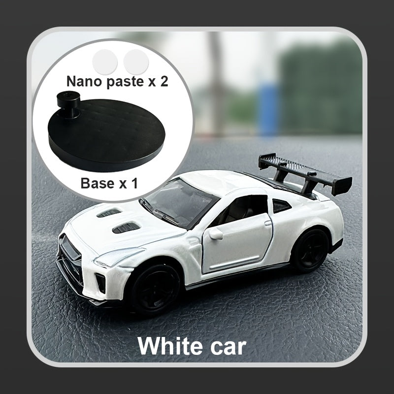 Ijodiy Avtomobil Paneli Dekoratsiyasi Metall Qobiq Sport Avtomobil Uslubi 8 Rangli Burilishlar