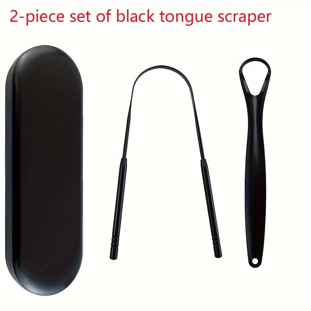 Kattalar uchun zanglamas po'latdan yasalgan tilni tozalash uchun qirqish qismi qizil, bardoshli og'iz parvarishi asbobi