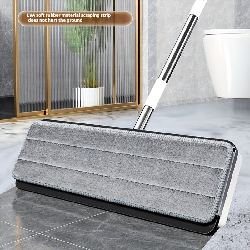 Yorqin toza uy uchun kerak bo'lgan hamma narsani bu to'plam bilan oling, unga 2 ta tekis mop, 4 ta mop mato va qulay kova kiradi. CP uslubi va kamalak rangli chizilgan dizayni bilan qo'lsiz yuvish flat mop tozalashni osonlashtiradi, uzun tutqich bilan esa