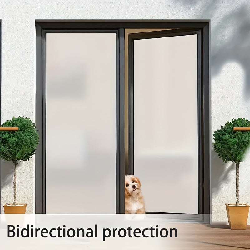 7Mil Frosted PVC Glass Window Film Sun Blocking Electrostatic Privacy Sticker