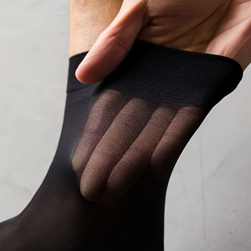 10 juft erkaklar uchun ingichka yozgi o'rta bo'yli paypoqlar, terga chidamli va hidga chidamli, nafas oladigan va terni so'radigan, mustahkam rangli, tirqishmaydigan qisqa paypoqlar.