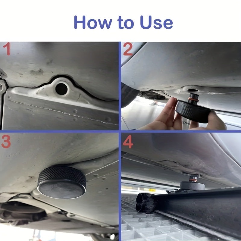 Juego de 4 almohadillas elevadoras para Tesla Model S, caja de almacenamiento segura