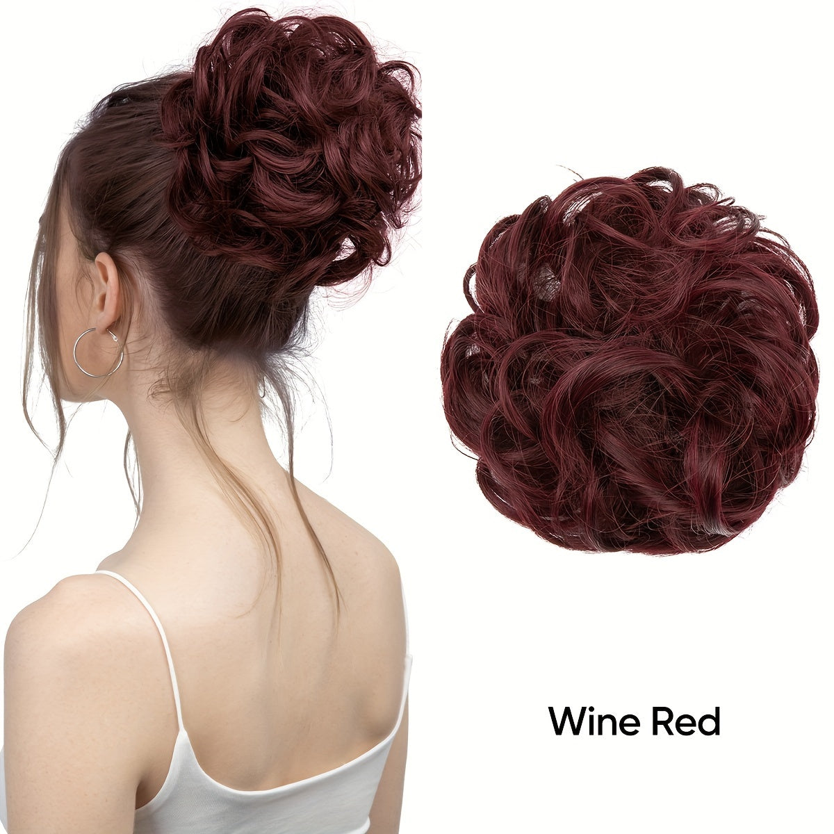 Adult Women Hair Curling Curtain With 40 Colors Synthetic Fiber High-Temperature Silk