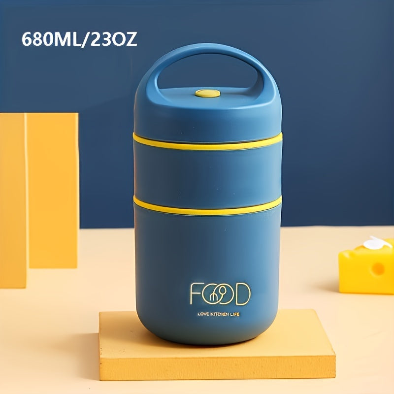 Stainless Steel Plastic Soup Cup Lightweight Manual Operation No Electricity