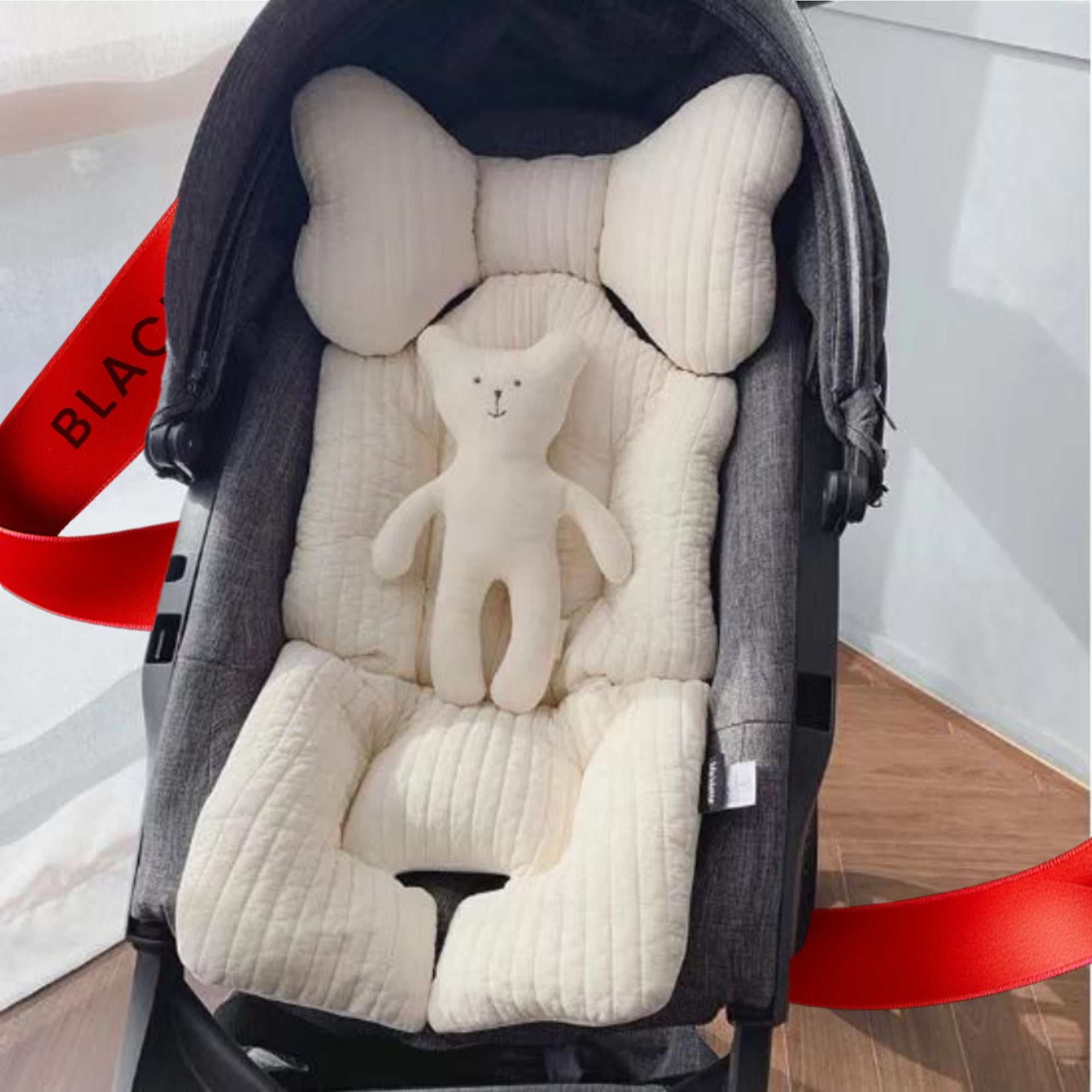 Baby Trolley Cushion Cotton Baby Stroller Seat Pad for Comfort and Safety