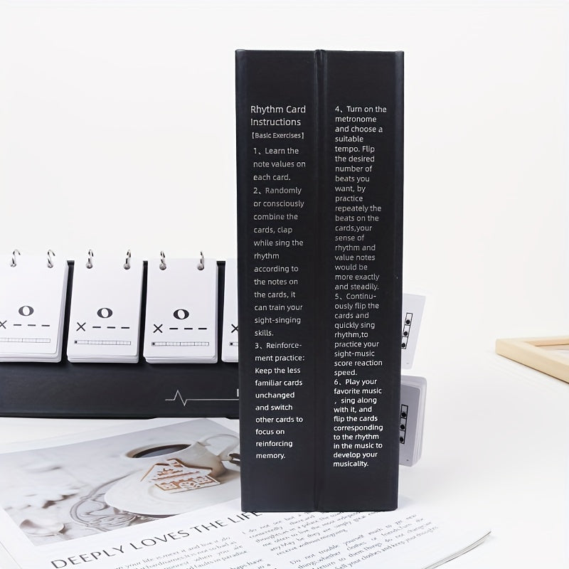 MINGYQOU Ritim Amaliyot Kartasi pianino va baraban amaliyoti uchun.