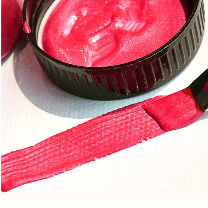 60 мл Золотой краски Металлическая акриловая краска, водостойкая и устойчивая к выцветанию для проектов DIY, включая окраску статуи и ручную роспись одежды.