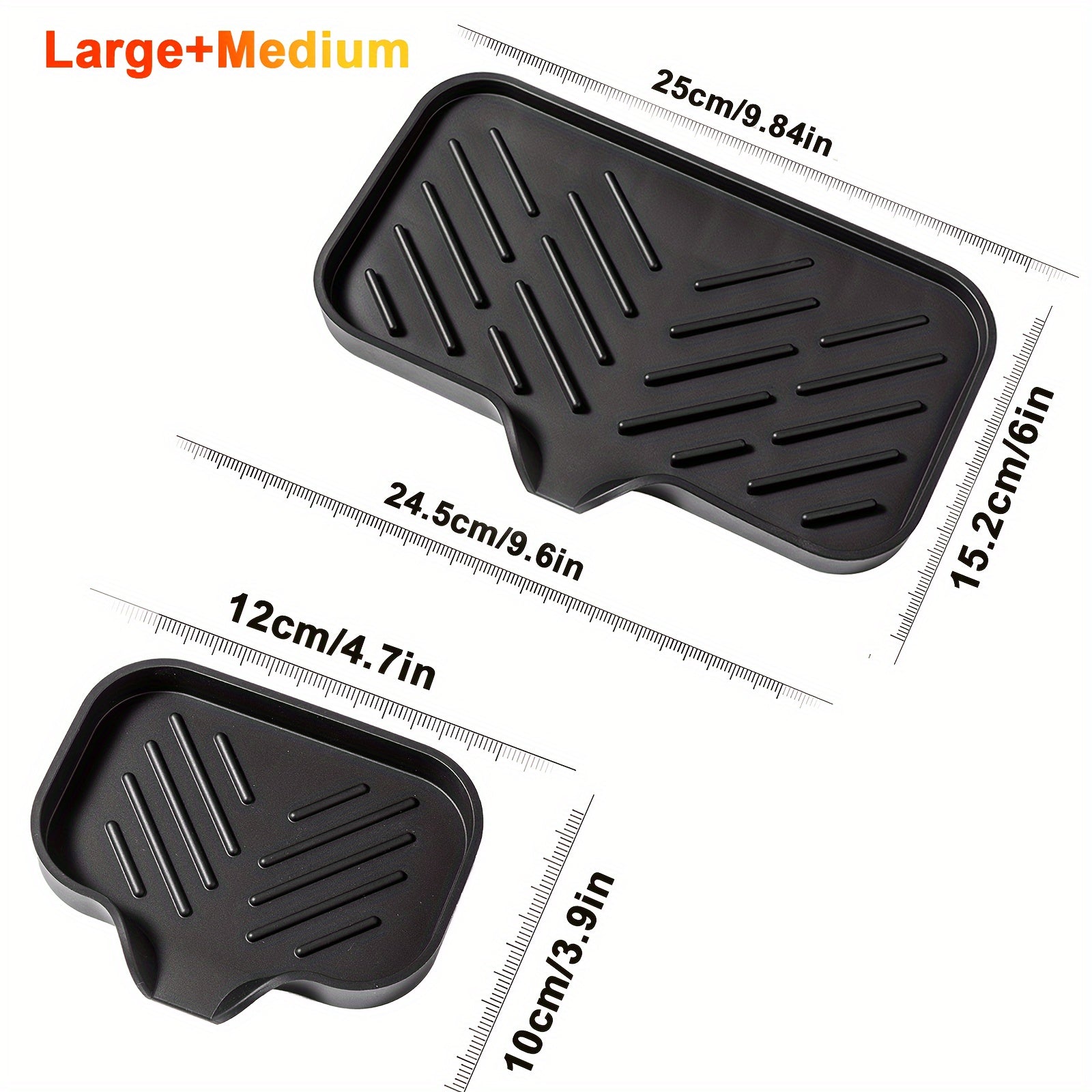 1 yoki 2 dona Oshxona yoki Hammom uchun Silikon Sabun Usuli, Gubka uchun Qopqoq, Idish uchun Gubka Usuli, Lavabo uchun Saqlash Idishi, Sabun Shishasi Qopqog'i, Sabun uchun Dispenser, Tozalash uchun Cho'tka va Oqim funksiyasi bilan Sabun uchun Dispenser.