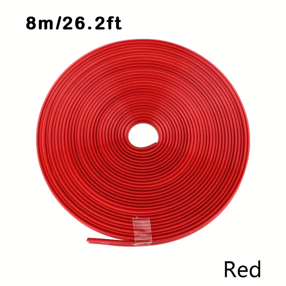 Car Wheel Rim Protector Strip Rubber Tire Guard Moulding Decoration