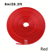 Protector de llanta de coche, tira de goma, guardabarros, moldura, decoración