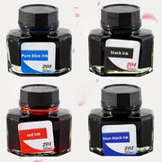 Ballpoint Pen Ink Bottle for Smooth Writing in Black Blue Red for Students Office