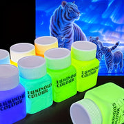 Glow-in-the-Dark Acrylic Paint 1.96oz for Crafts and Art Projects