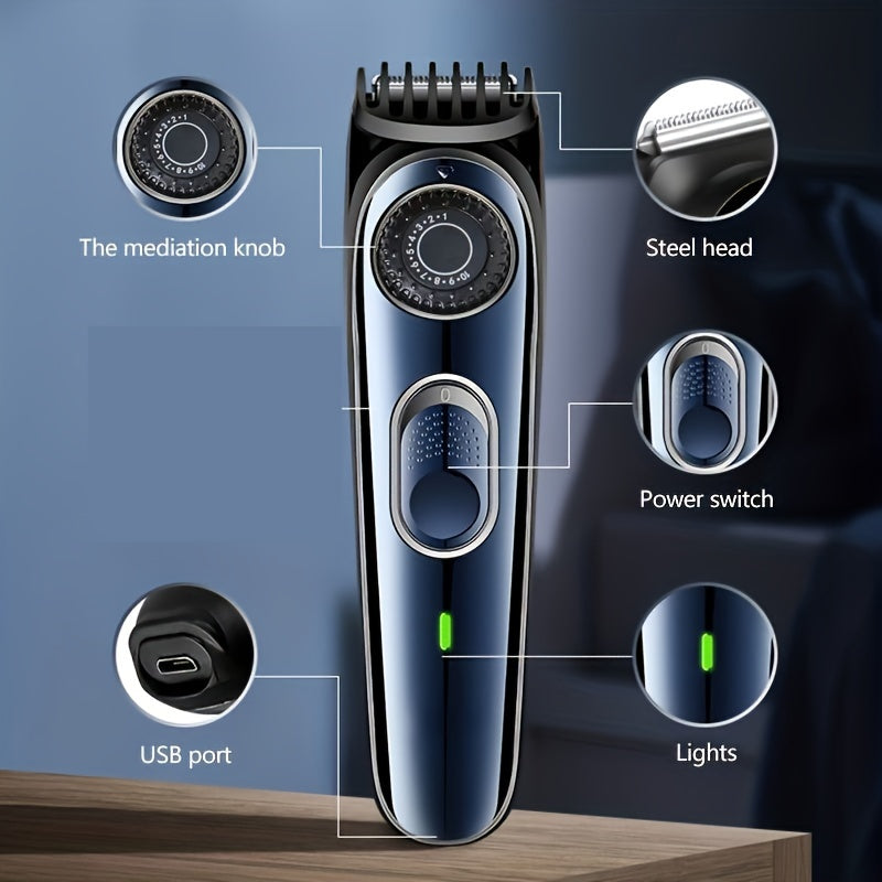 Electric Hair Clippers for Men and Women USB Rechargeable Professional Hair Trimmer ≤36V