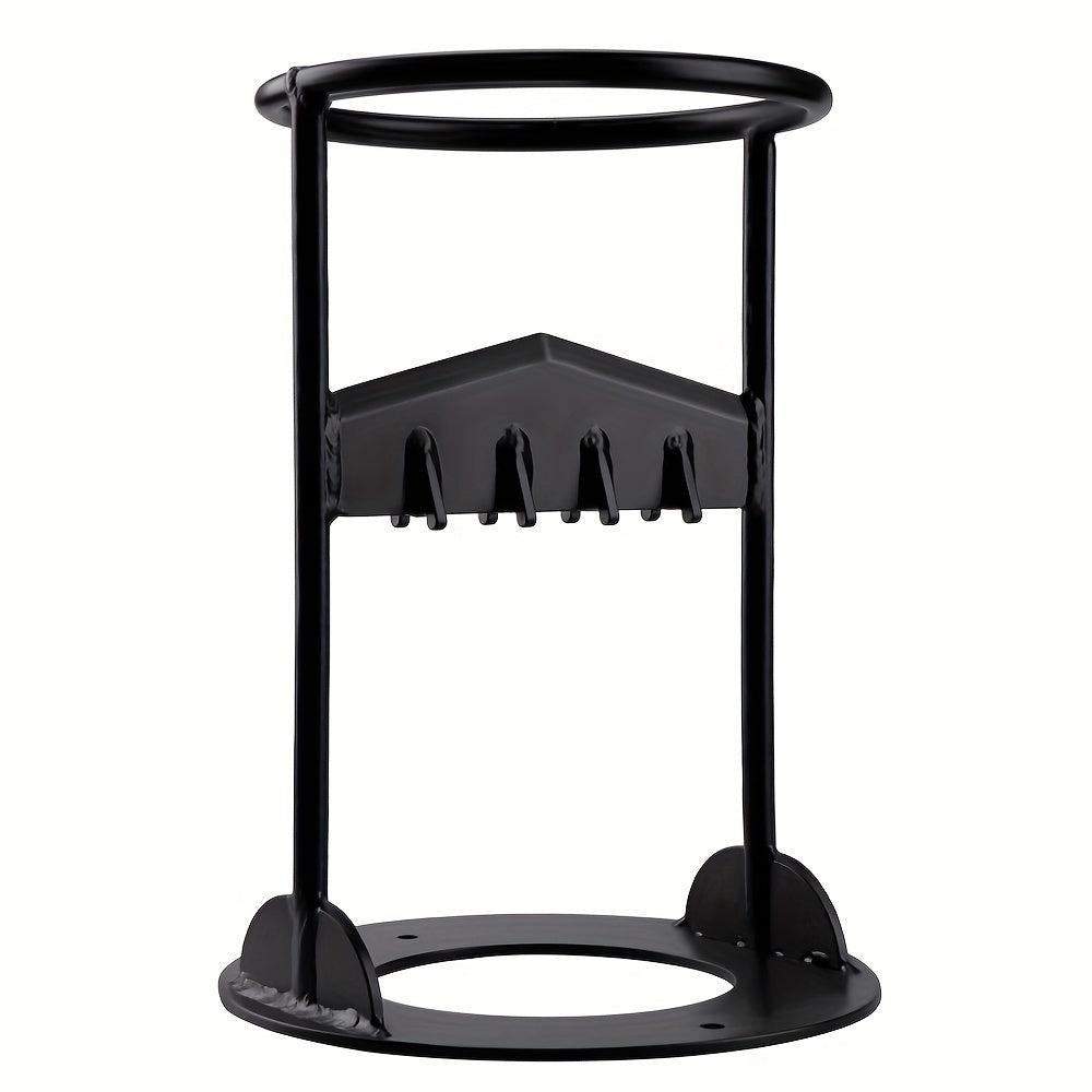 Portable Manual Wood Splitter Cast Iron Firewood Camping BBQ Outdoor Use