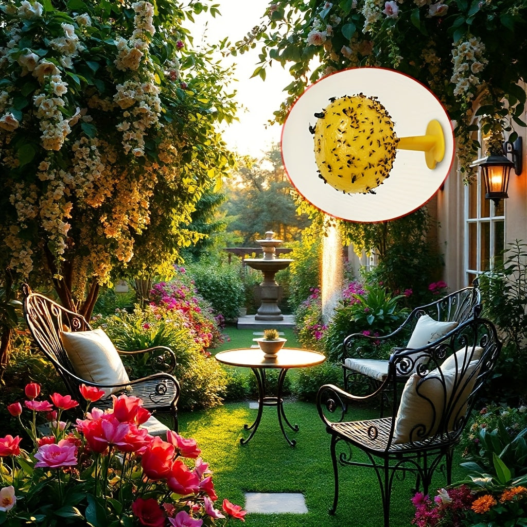 Fly Trap Sticky Balls for Home and Kitchen, Fruit Fly Pest Control
