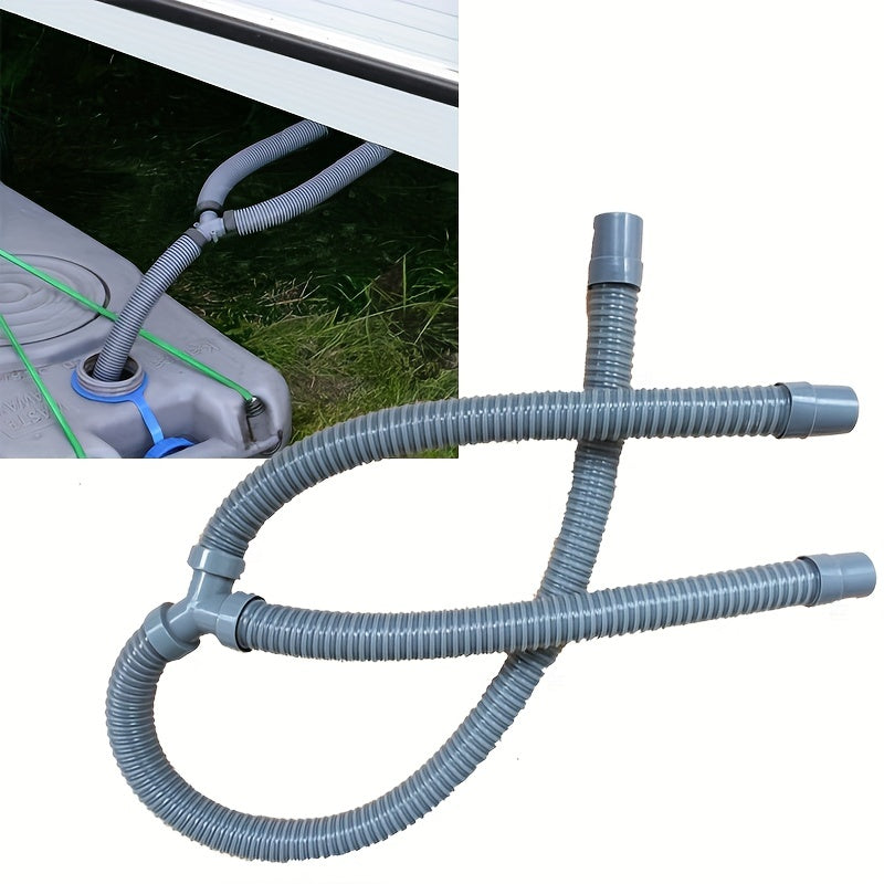 RV Water Hose Outlet Y Connector Pipe for Motorhome Waste Water