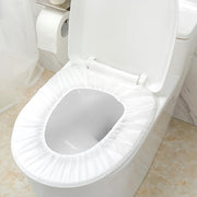 10-Pack Waterproof Disposable Toilet Seat Covers for Travel and Hotel Use