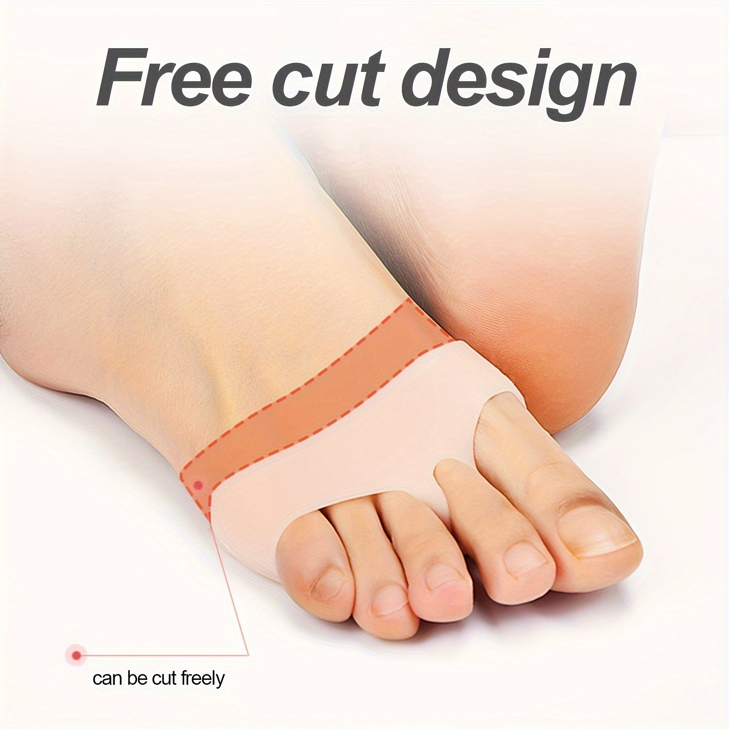 Women's Silicone Gel Foot Pads Metatarsal Support Cushions 10pcs
