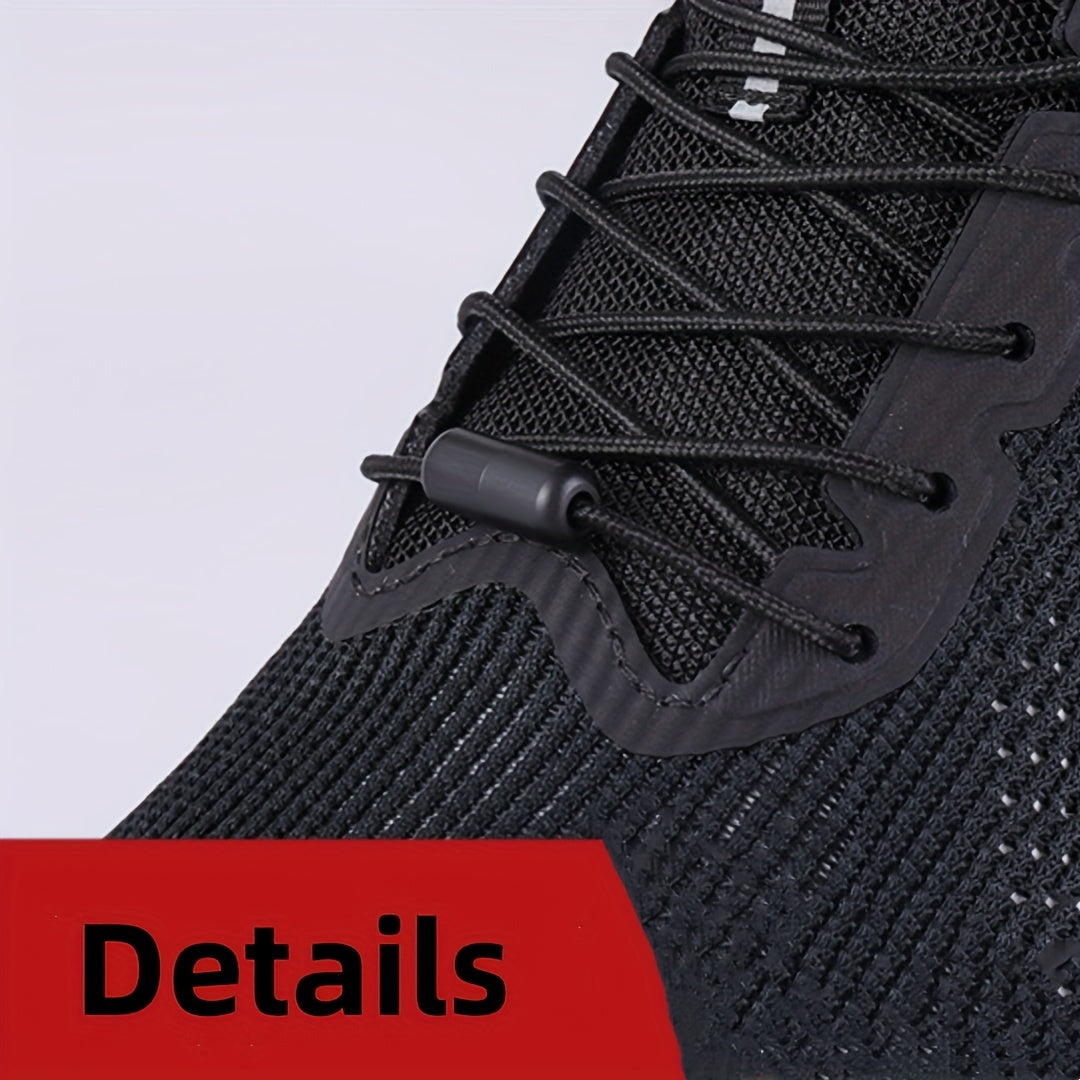 Unisex No-Tie Shoe Locks 6Pcs Set Rotating Buckles for Sports Outdoor