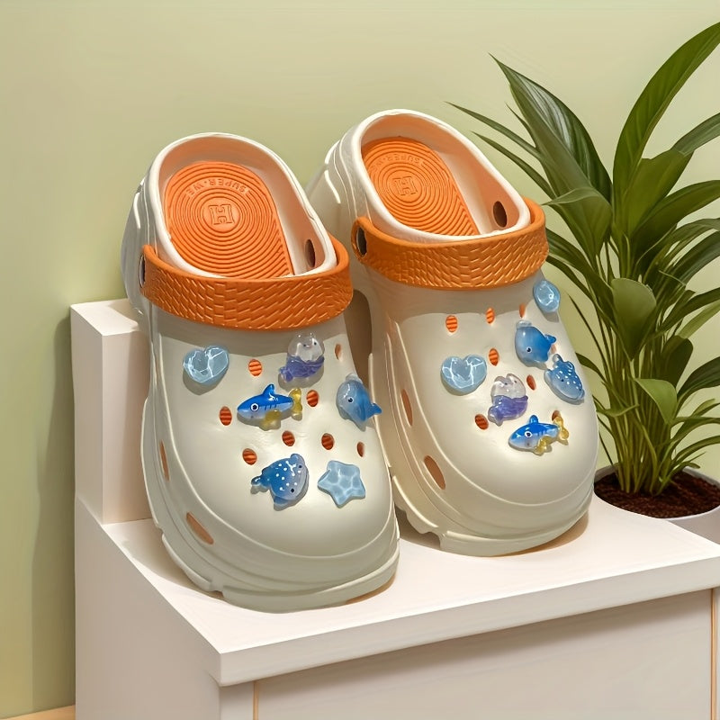 Women Casual Shoes Fish Charm EVA Thick Sole Beach Summer Footwear