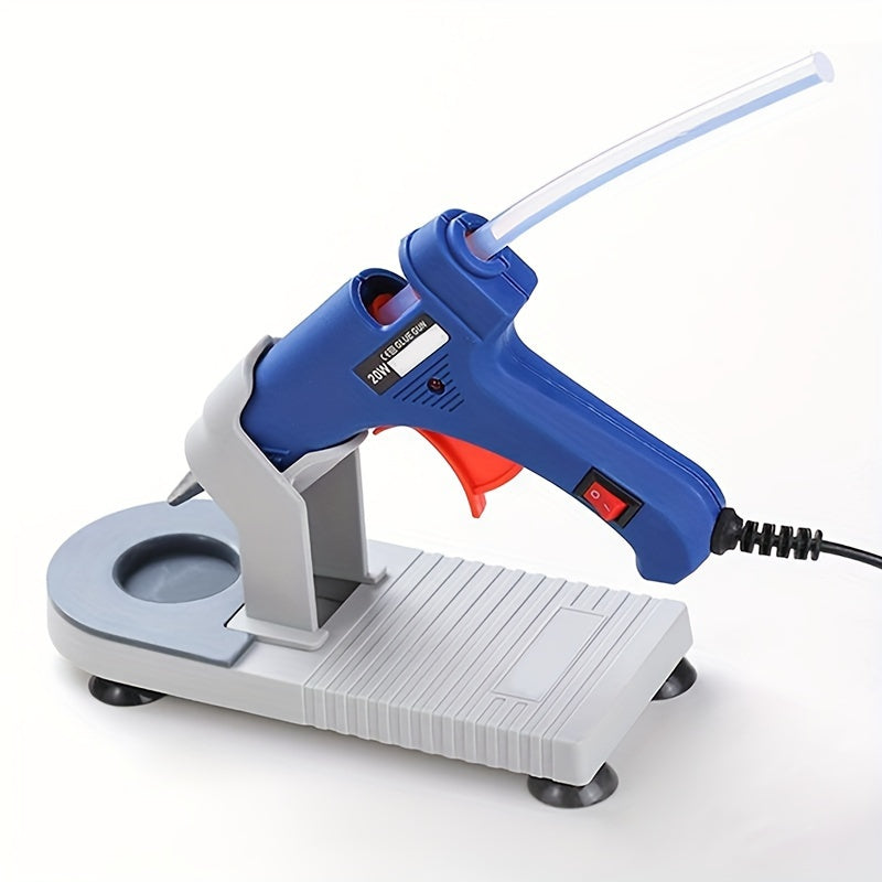 Plastic Hot Glue Gun Stand for DIY Crafts No Electricity Needed
