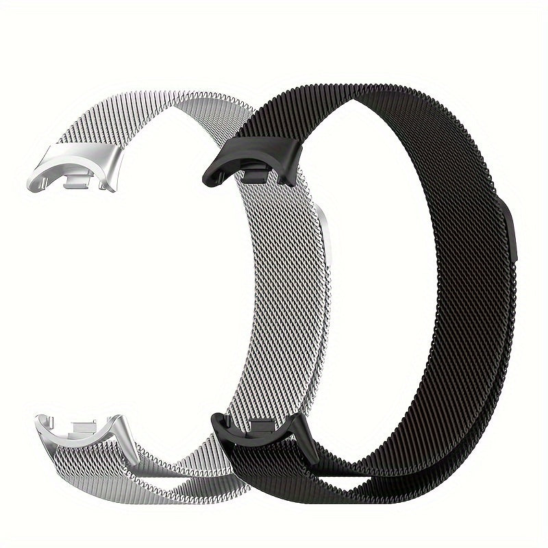 Stainless Steel NFC Wristband for Fitness Trackers Waterproof Breathable Magnetic Buckle