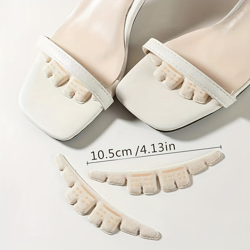 Women's Faux Leather Heel Grip Pads - Anti-Slip Cushions for Blisters