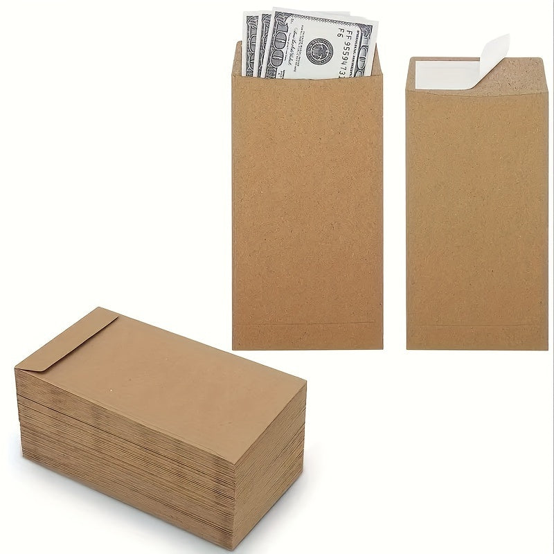Set of 50 Budget Cash Envelopes for Money Coins Tickets and Gift Cards