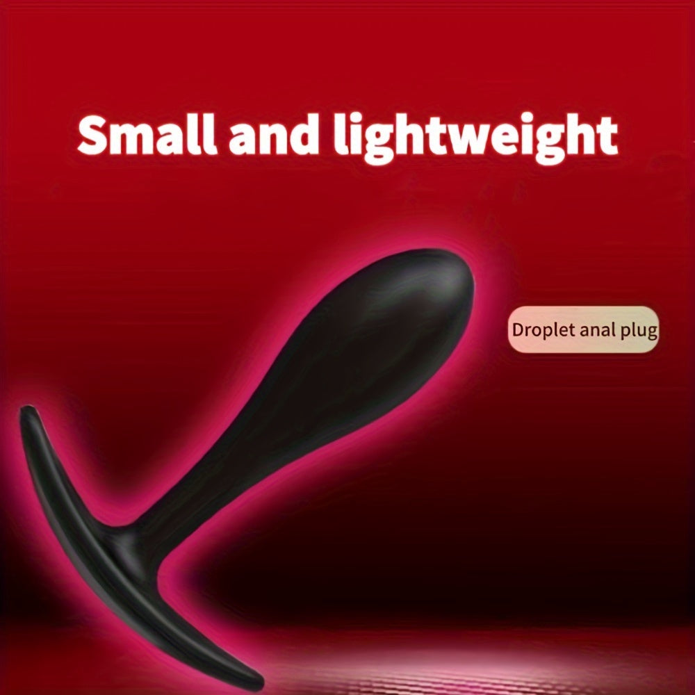 Adult Silicone Anal Plug Small Wearable Dilator for Men Women