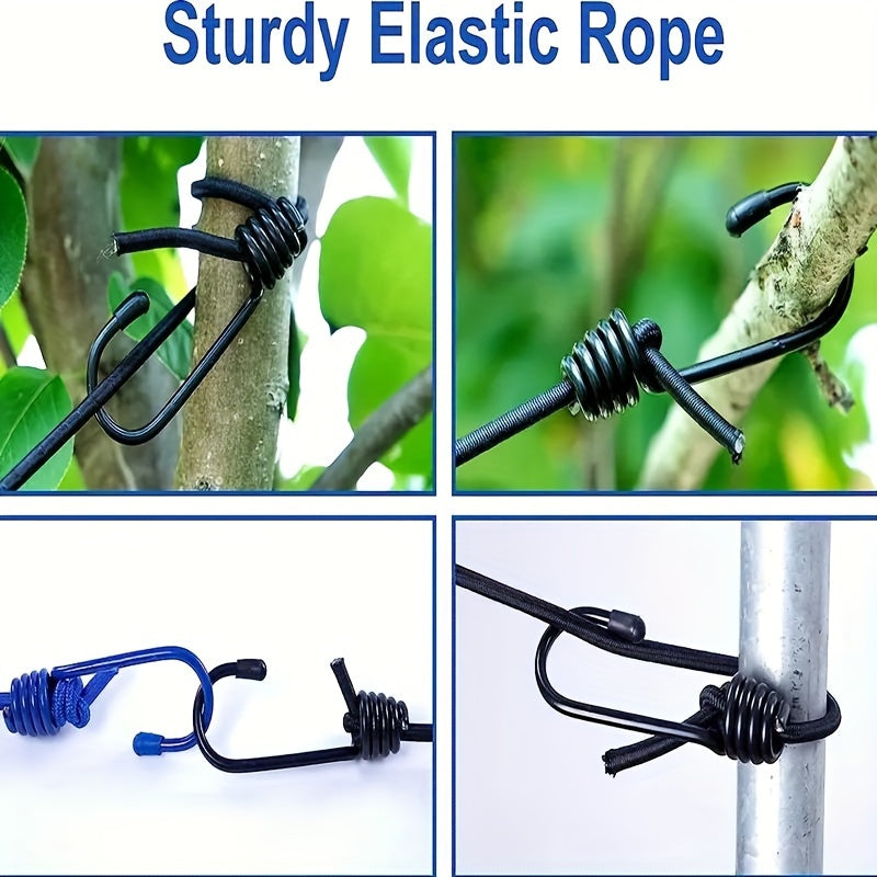 Adjustable Portable Travel Clothesline with 12 Clips Retractable Indoor Outdoor