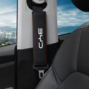 Подушка на ремень безопасности с плечевым ремнем черная с красной прострочкой автомобильные аксессуары для интерьера