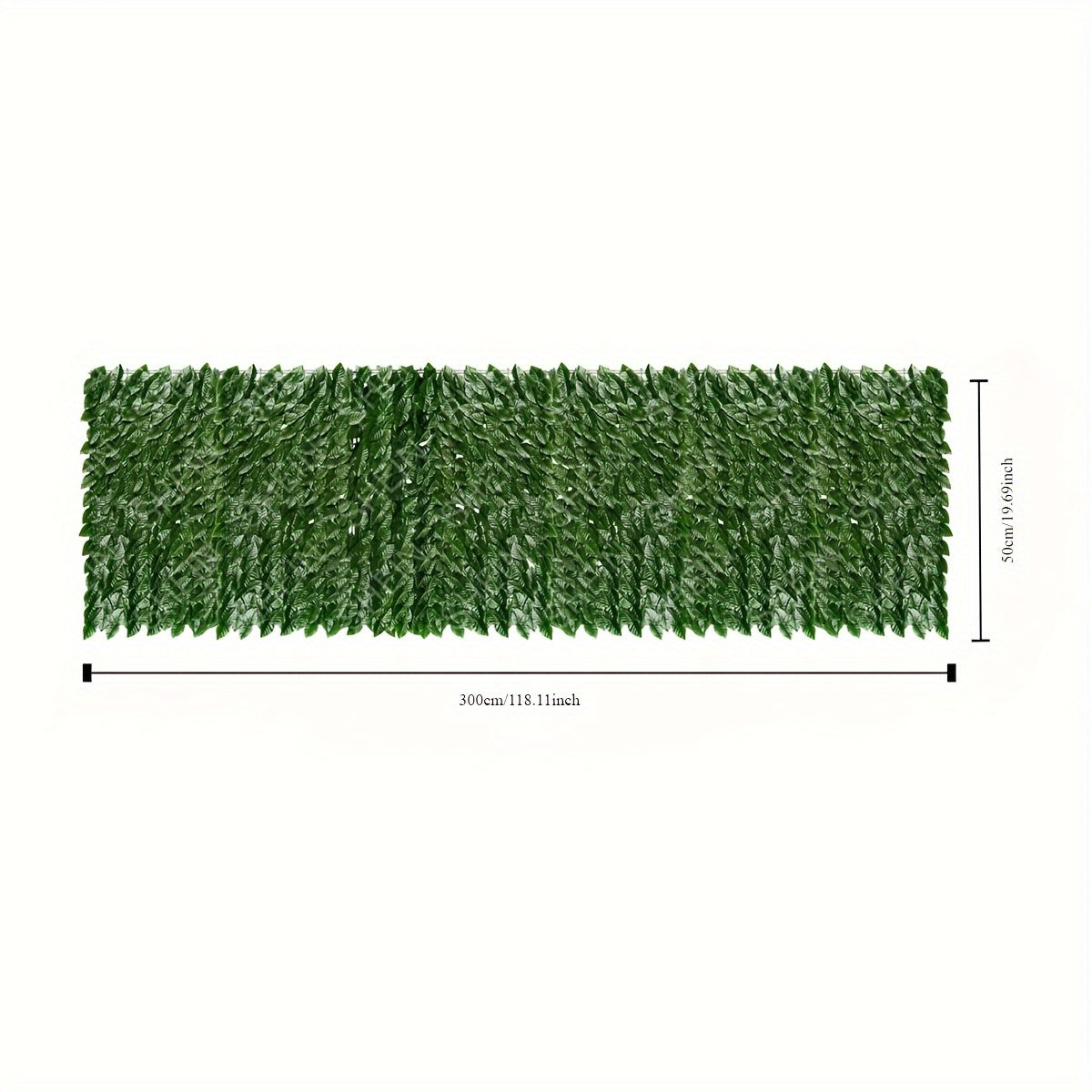 Artificial Ivy Privacy Screen UV-Resistant Outdoor Garden Fence No Electricity Needed