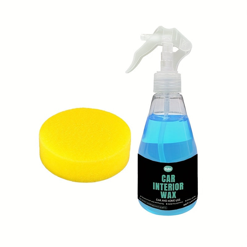 Spray restaurador de plástico para interiores de coche multiusos para tablero, neumáticos y goma