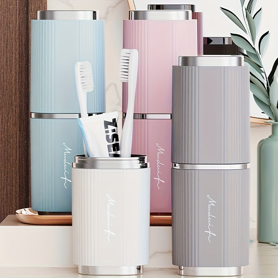Creative Travel Toothbrush Holder for Kids and Students or Dental Cup