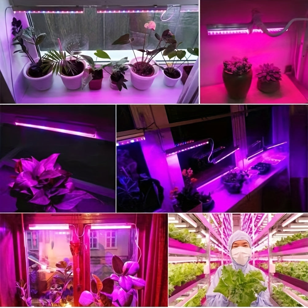 Flexible LED Grow Light Strips for Indoor Plants 4.88m USB Full Spectrum