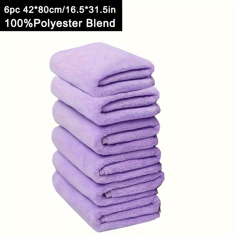Set of 6/8/10 Ultra Soft Absorbent Cotton Hand Towels for Bathroom Gym Shower Spa