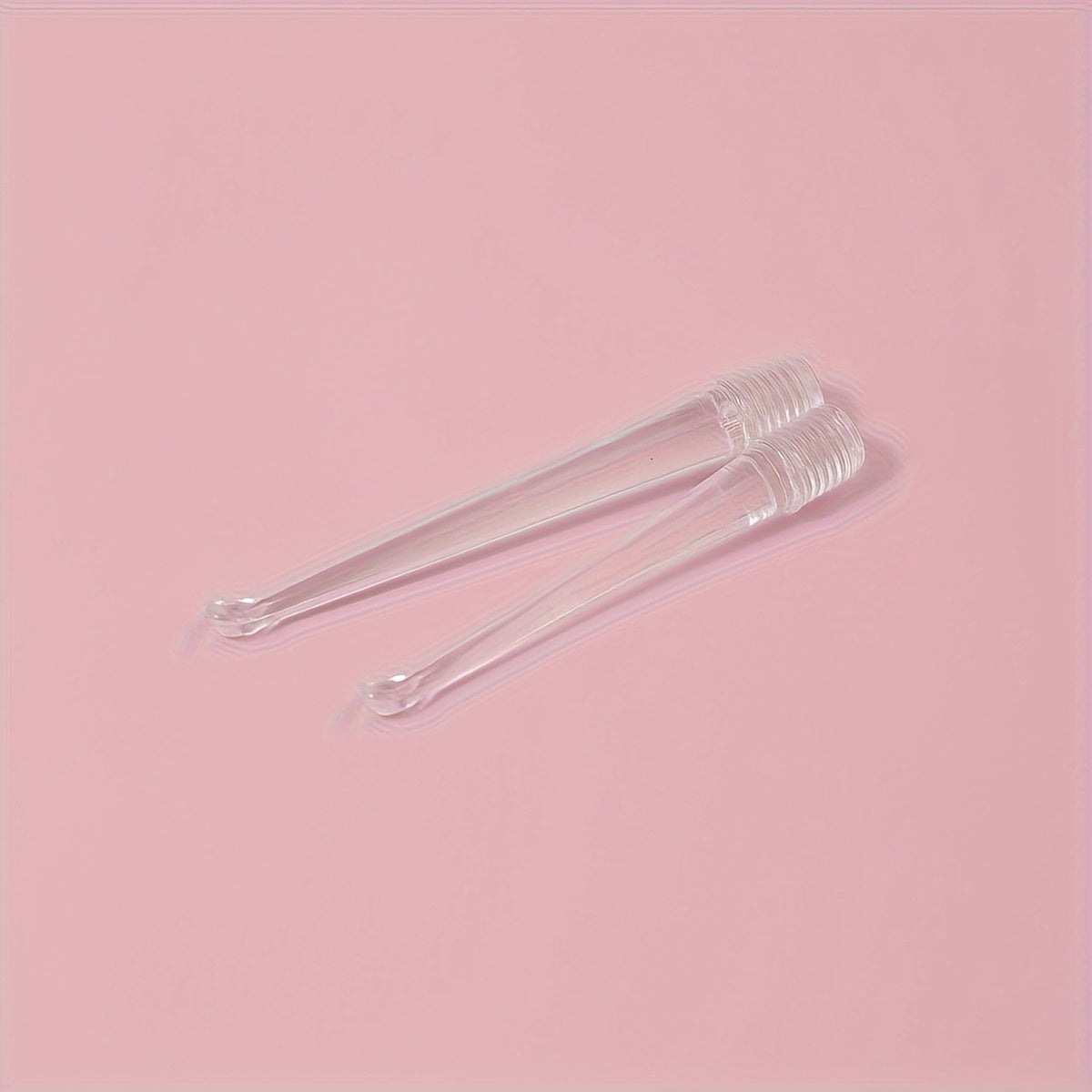 4-chiqishli zanglamaydigan po'latdan yasalgan quloq yuvish uchun to'plam, gul qizil va nane yashil quloq cho'kmalari bilan