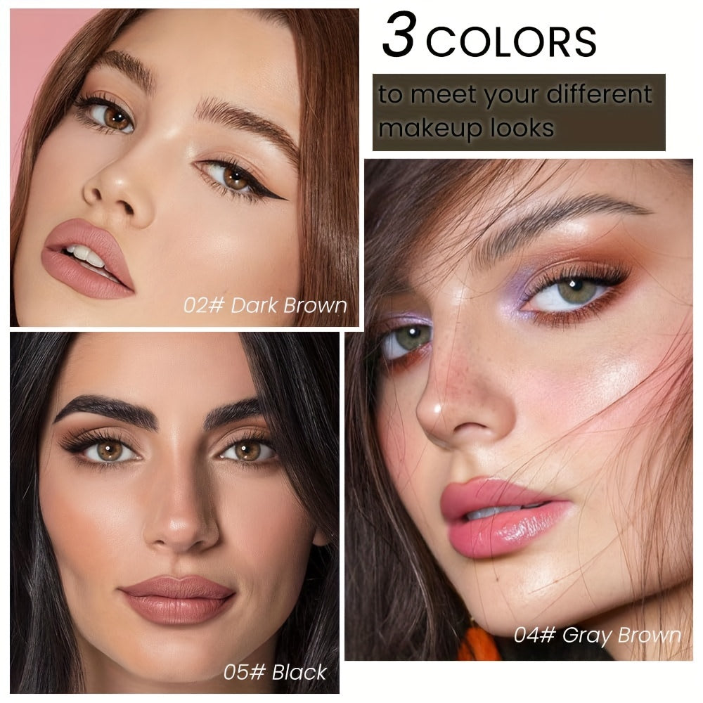 Long-Lasting Waterproof Microblading Eyebrow Pen for Natural Defined Brows