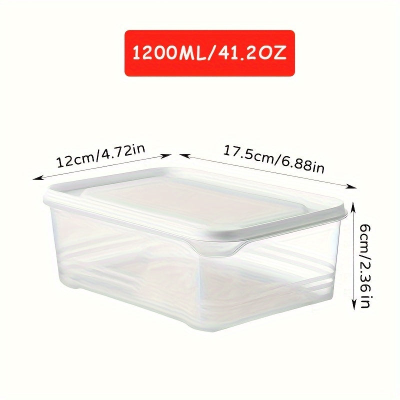 Food Storage Containers Set 41.2oz Leakproof Microwave Safe BPA-Free with Lids