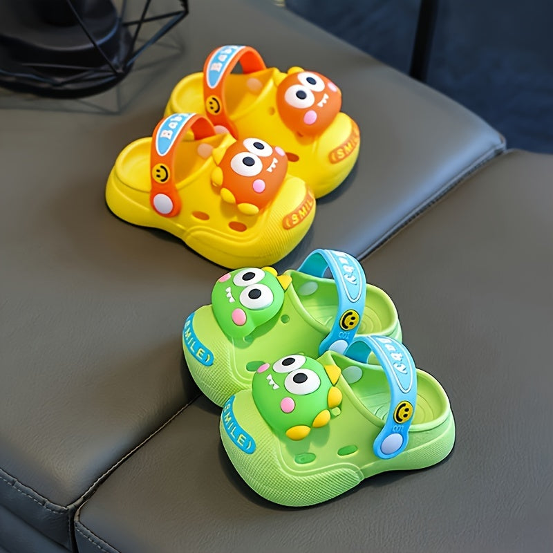 Детские сандалии с динозавром, всесезонные водные туфли, легкие, дышащие, повседневные для мальчиков и девочек