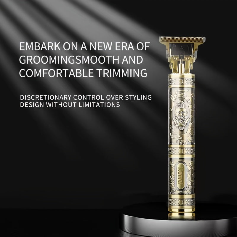 Электрическая машинка для стрижки волос с USB-зарядкой, аккумулятор 800 мАч, 5 насадок, чехол для переноски