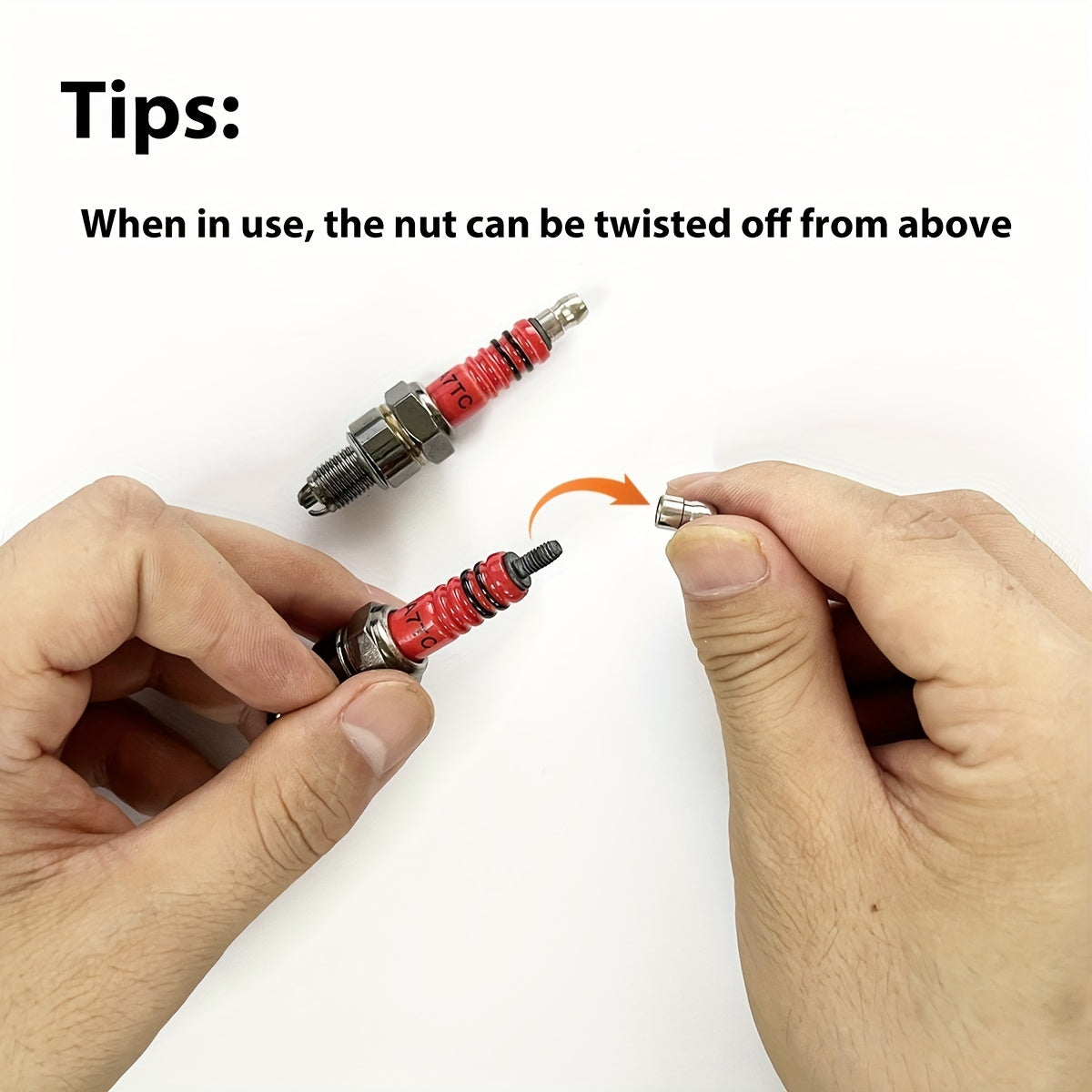 D8TC 3-Electrode Spark Plug for Motorbike ATV 125cc 150cc 200cc 250cc