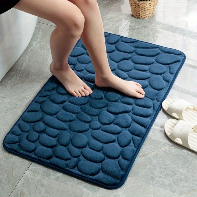 Alfombra de baño lavable a máquina, antideslizante, para ducha, tapete de baño interior, alfombra absorbente