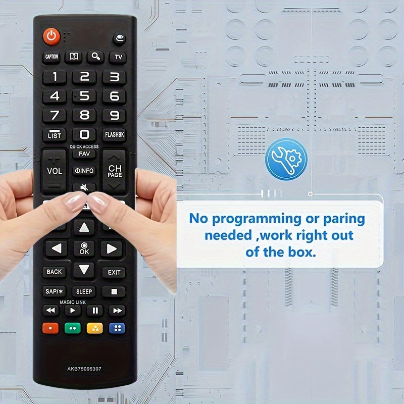Universal Remote Control for LG Smart TVs Infrared Ergonomic Model 2005