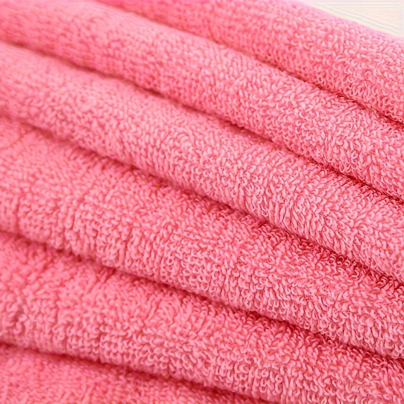 Cotton Hand Towel 476 GSM Knit Fabric 32x74 cm for Face Bathroom Home Outdoor