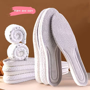 Unisex Winter Warm Sponge Insoles Non-Slip Breathable Thermal Footbeds