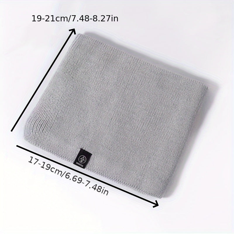 Unisex Fleece-Lined Neck Gaiter Winter Scarf for Outdoor Cycling Running Cold Weather