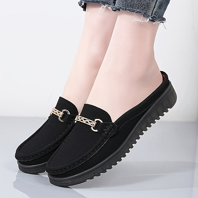 Women's Casual Flat Shoes Polyurethane Sole Lightweight Solid Color